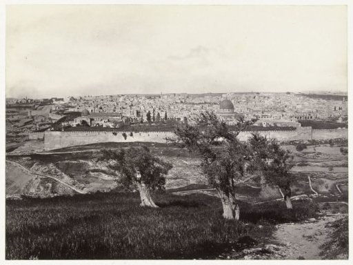 View of Jerusalem from the Mount of Olives