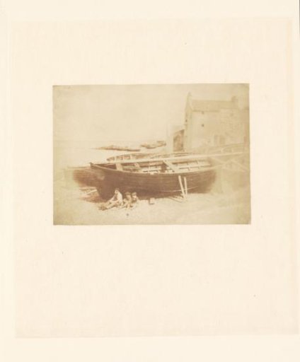 Skiffs on the beach at Newhaven, Edinburgh