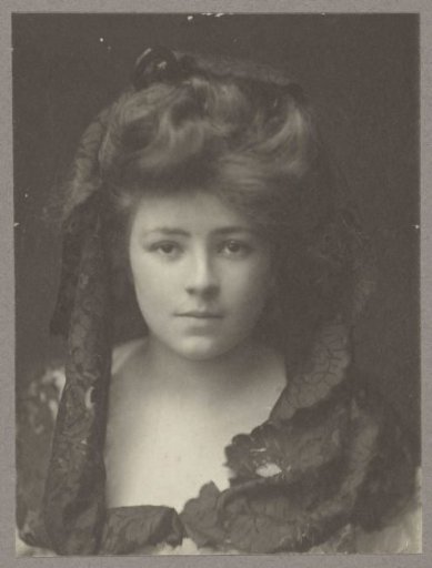 Portrait of an unknown young woman