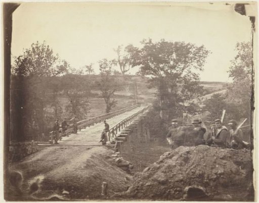 The bridge at Chesterfield, North Anna, Virginia