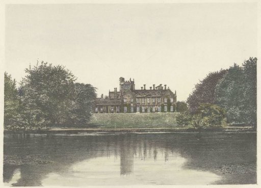 View of Melbury House near Evershot in Dorset