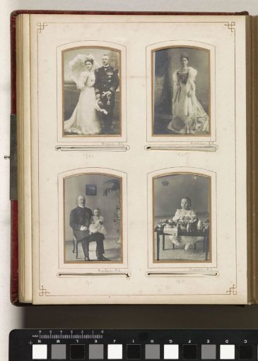 Portrait of Princess Juliana with toys
