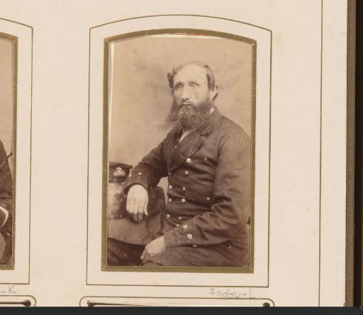 Portrait of a man in a naval uniform
