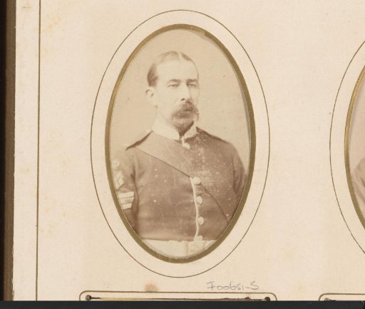 Portrait of a man in a naval uniform