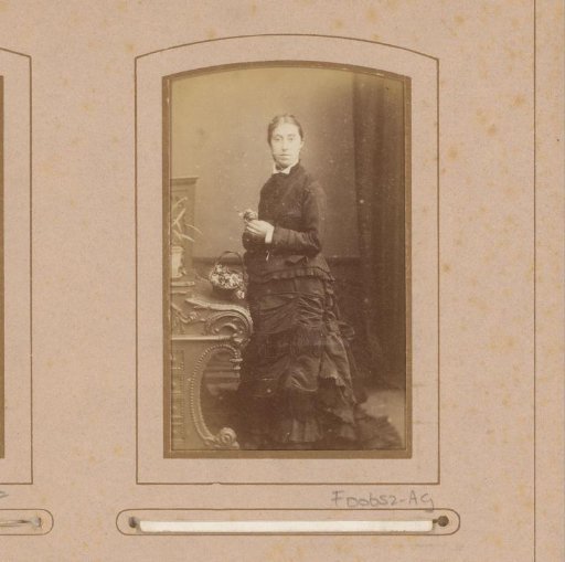Portrait of a standing woman