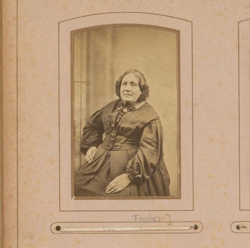 Portrait of a seated woman