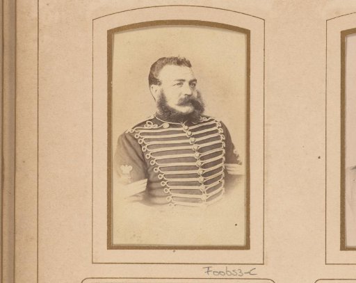 Portrait of a man in military uniform
