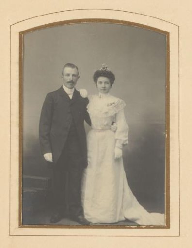 Portrait of a married couple