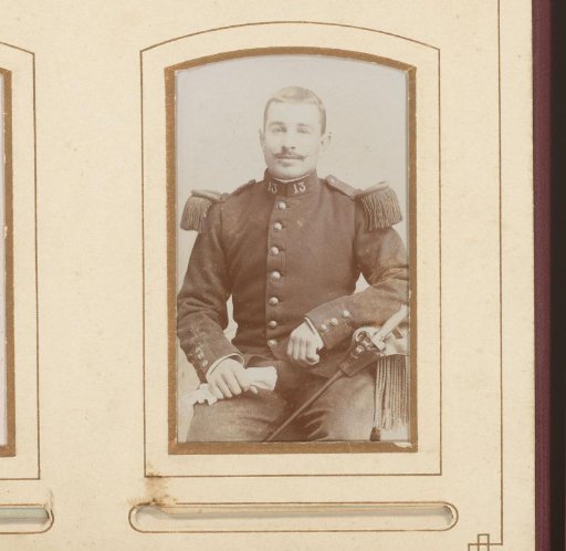 Portrait of a Man in Uniform