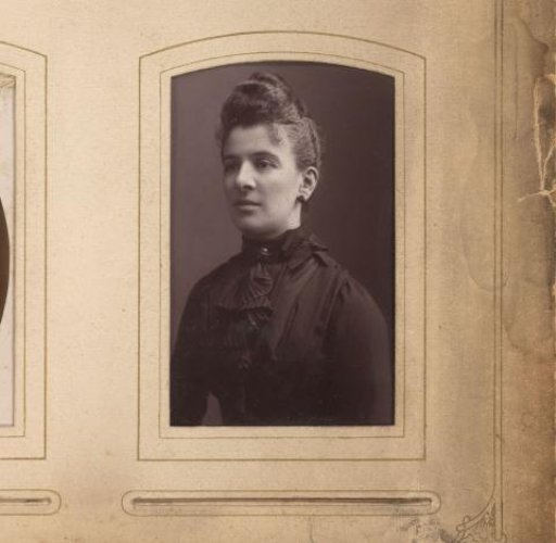 Portrait of a woman, identified as Maria
