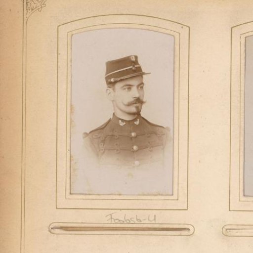 Portrait of a Man in Military Uniform