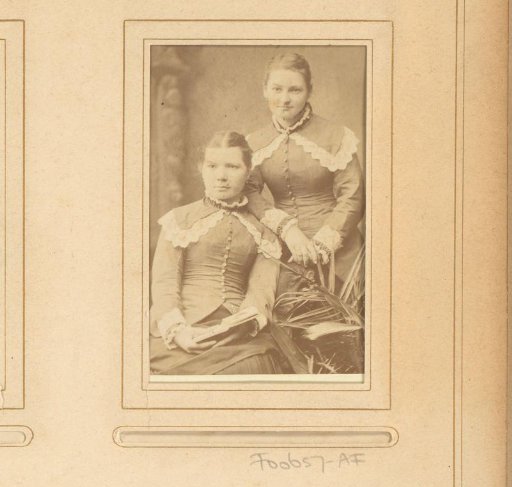Portrait of Two Young Women