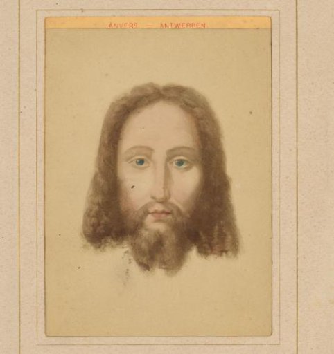Photographic reproduction of a work depicting Christ