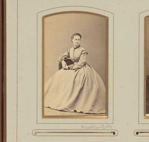 Portrait of a seated woman