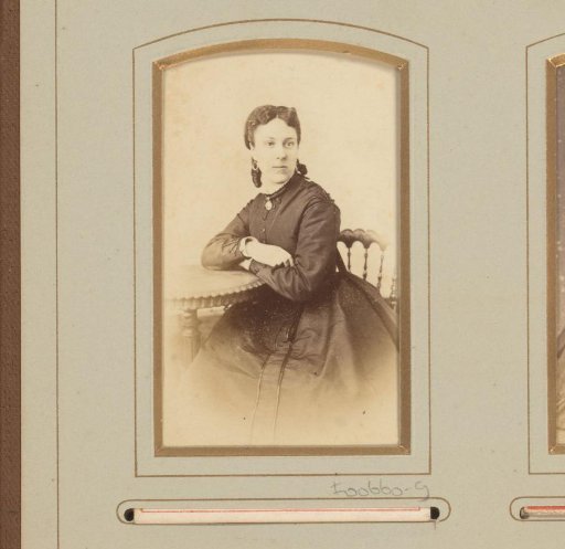 Portrait of a seated woman