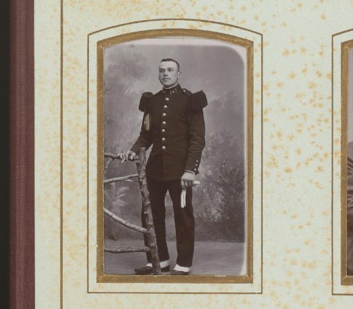 Portrait of a Man in Uniform