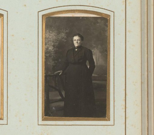 Portrait of a Woman in Black