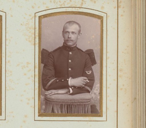 Portrait of a Man in Uniform