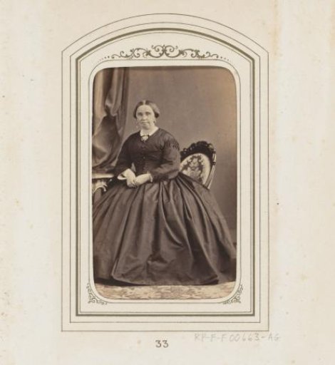 Portrait of a seated woman