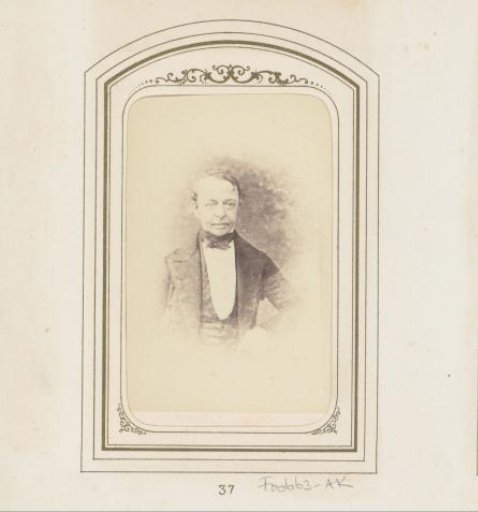 Photographic reproduction of a portrait of a man