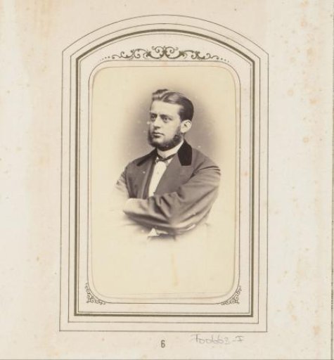 Portrait of a seated man