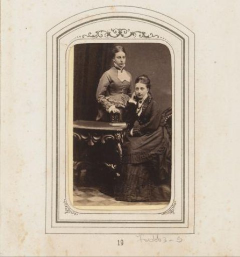 Portrait of two women