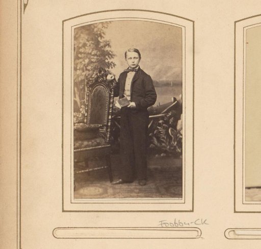 Portrait of a boy with a book