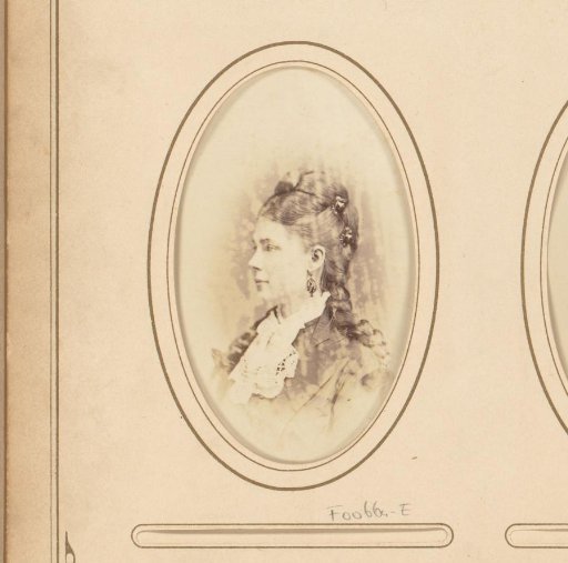 Portrait of Lientje Coster, fiancée of J. van Delden
