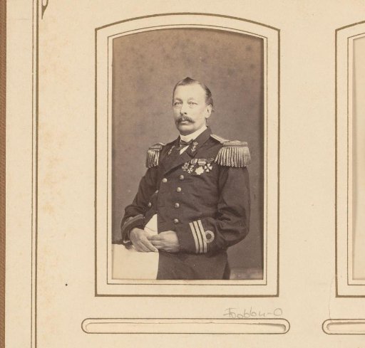 Portrait of Young Gentleman Marten Wilhelmus Bowier, Commander of the S. S. Curaçao in the Dutch East Indies