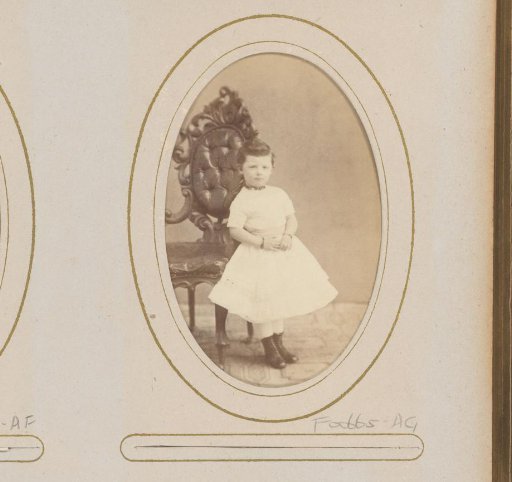 Portrait of a Child at a Chair