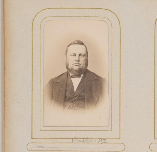 Portrait of a man with a beard