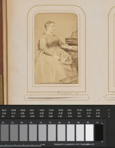 Portrait of a Woman at a Desk