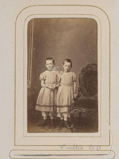 Portrait of twins