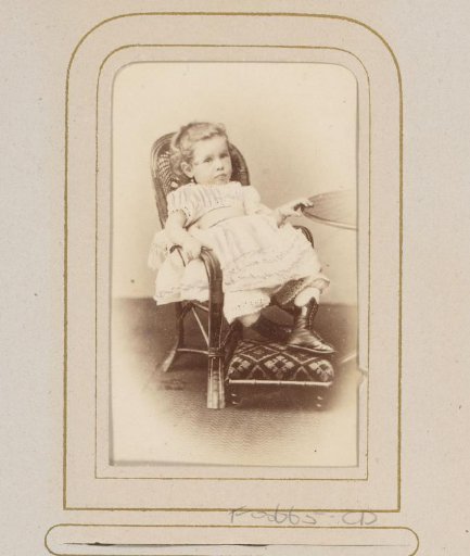 Portrait of a Girl in a High Chair
