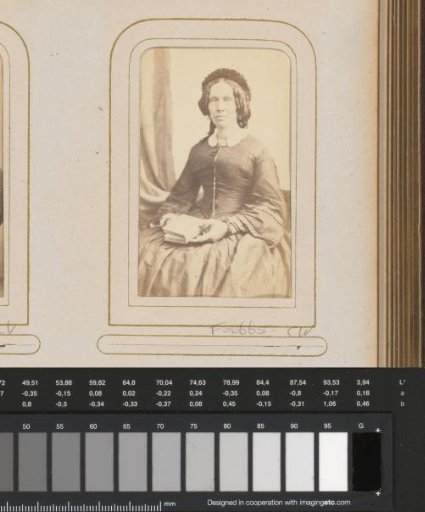Portrait of a Woman with Cap and Book