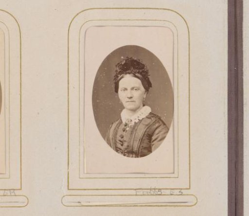Portrait of a woman with a cap