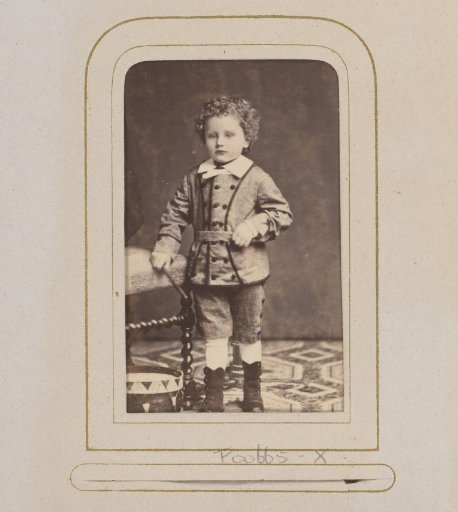 Portrait of a Boy with a Drum