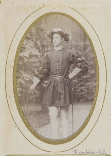 Portrait of a young man in costume with a sword, inscribed as M.M. de Monchy