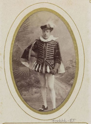 Portrait of Johannes Pieter Stephan Gualthérie van Weezel in costume