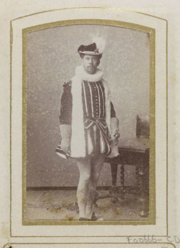 Portrait of Anton van Gijn in costume