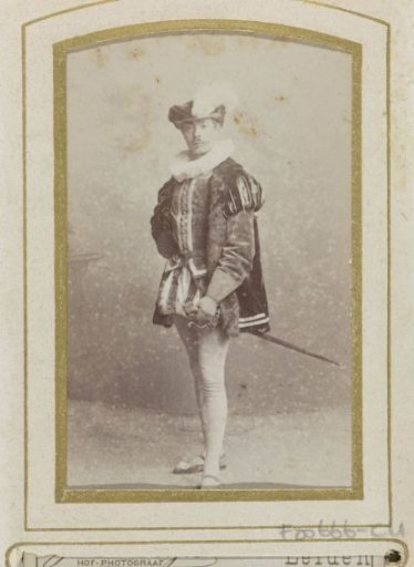 Portrait of a young man in costume with rapier, inscribed as N.A. de Joncheere