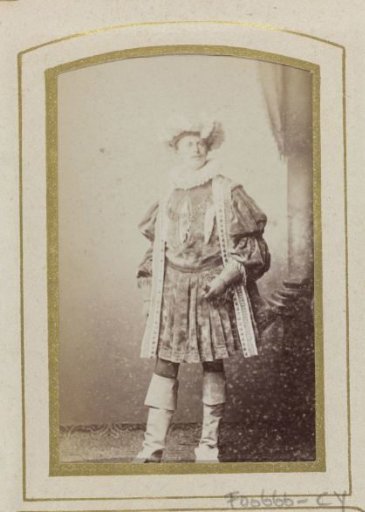 Portrait of a young man in costume, inscribed as B.P.G. van Diggelen