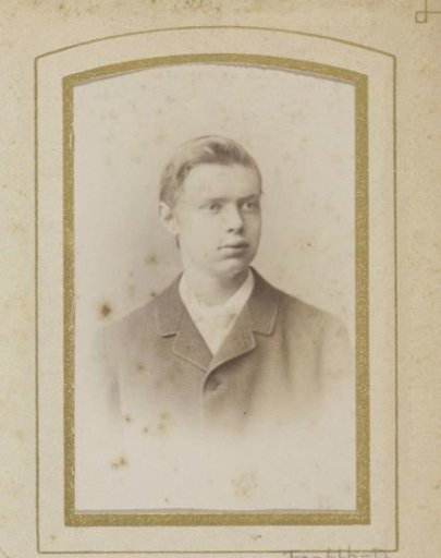 Portrait of a young man