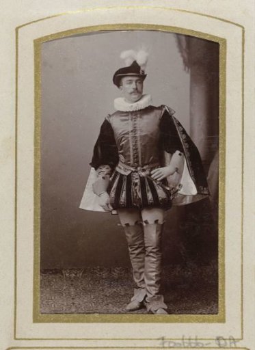 Portrait of Cornelis Hoogendijk in costume