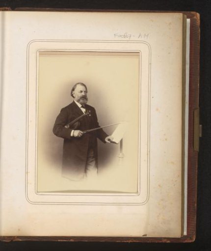 Portrait of Joseph Joachim