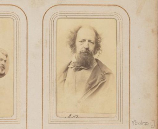 Portrait of Alfred Tennyson