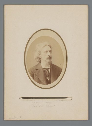 Portrait of the composer and conductor Daniël de Lange