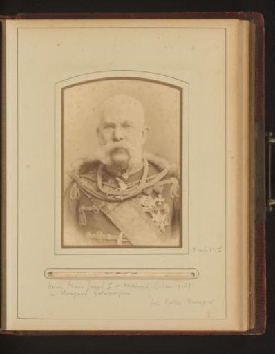 Portrait of Franz Joseph I of Austria in Hungarian gala uniform