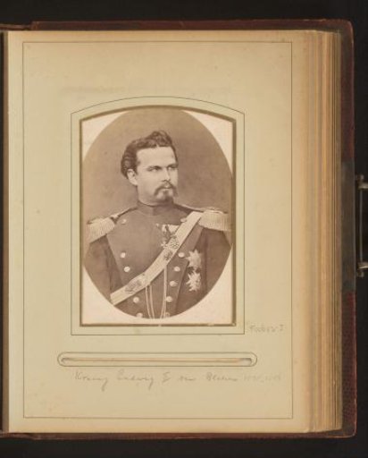Portrait of King Ludwig II of Bavaria