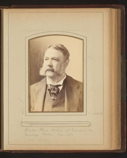 Portrait of Chester Arthur, 21st President of the United States